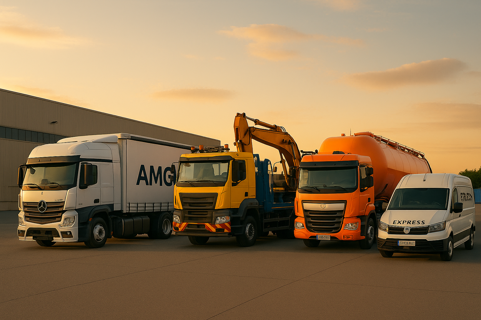 Transportarten für verschiedene Branchen und Frachten